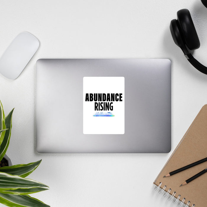 Abundance Rising Bubble-Free Stickers