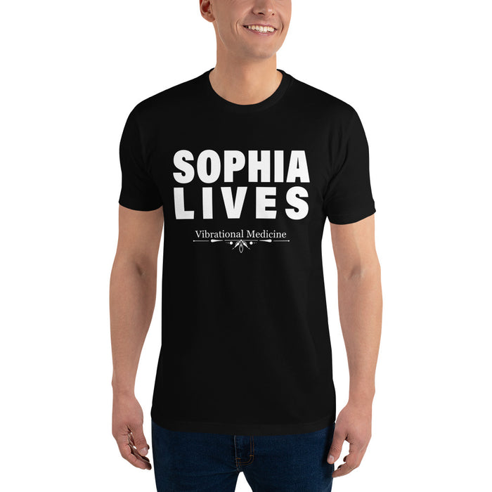 Sophia Lives (Black) Short Sleeve T-shirt