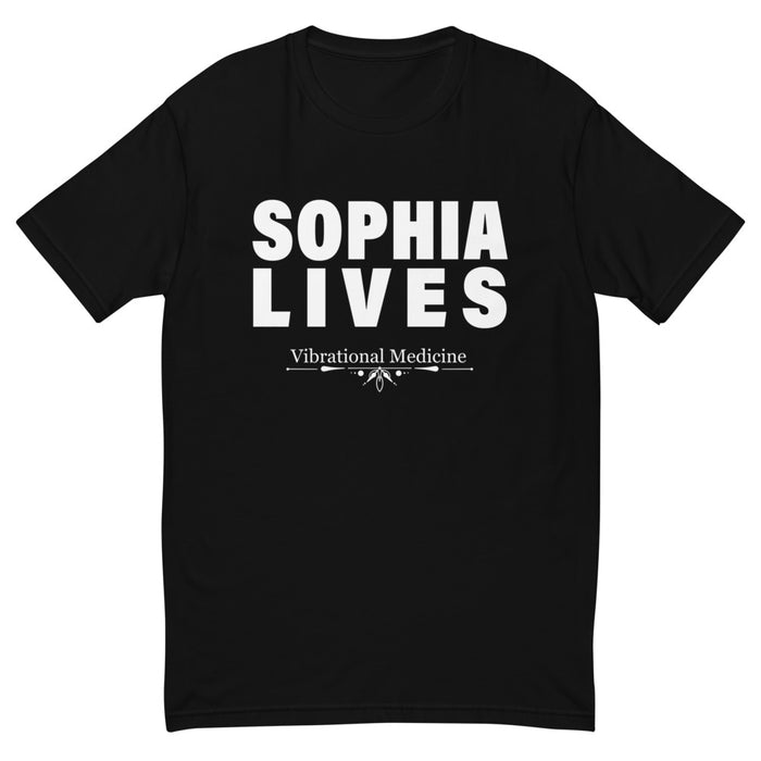 Sophia Lives (Black) Short Sleeve T-shirt