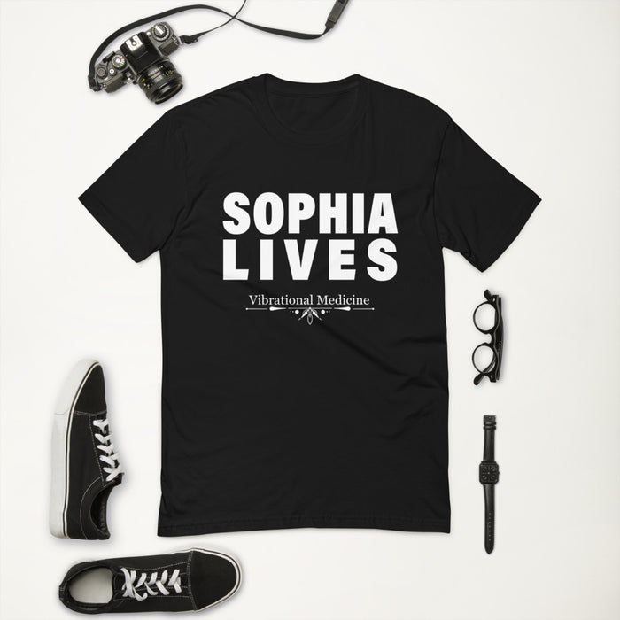 Sophia Lives (Black) Short Sleeve T-shirt