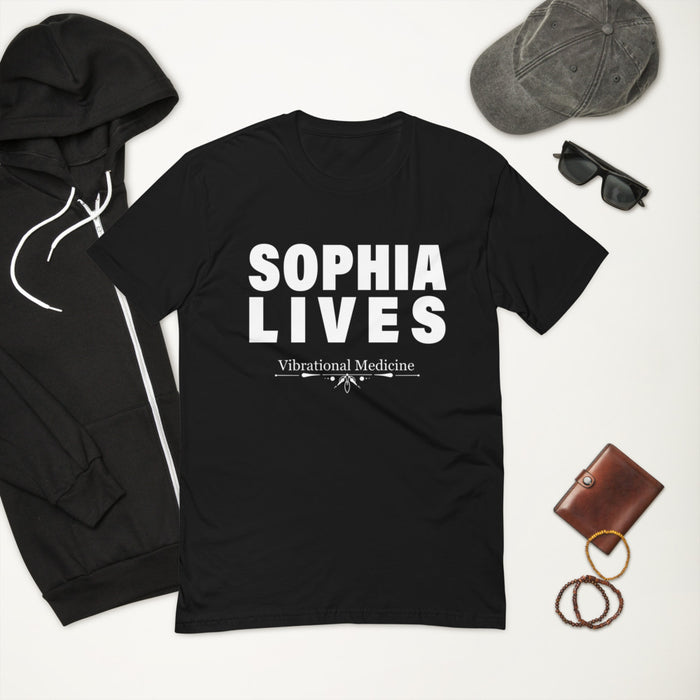 Sophia Lives (Black) Short Sleeve T-shirt