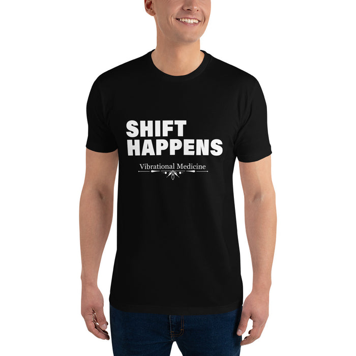 Shift Happens (Black) Short Sleeve T-shirt