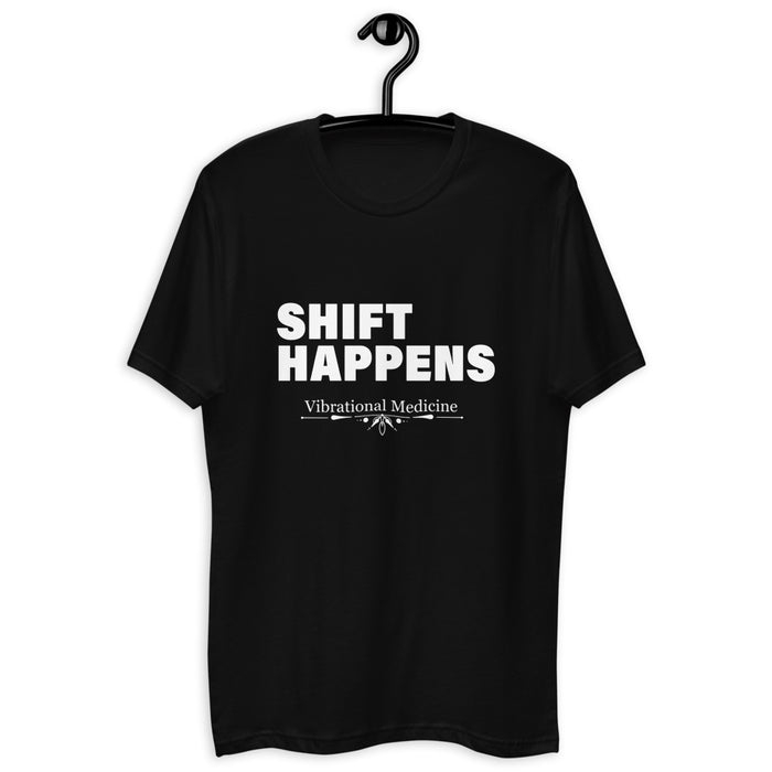 Shift Happens (Black) Short Sleeve T-shirt