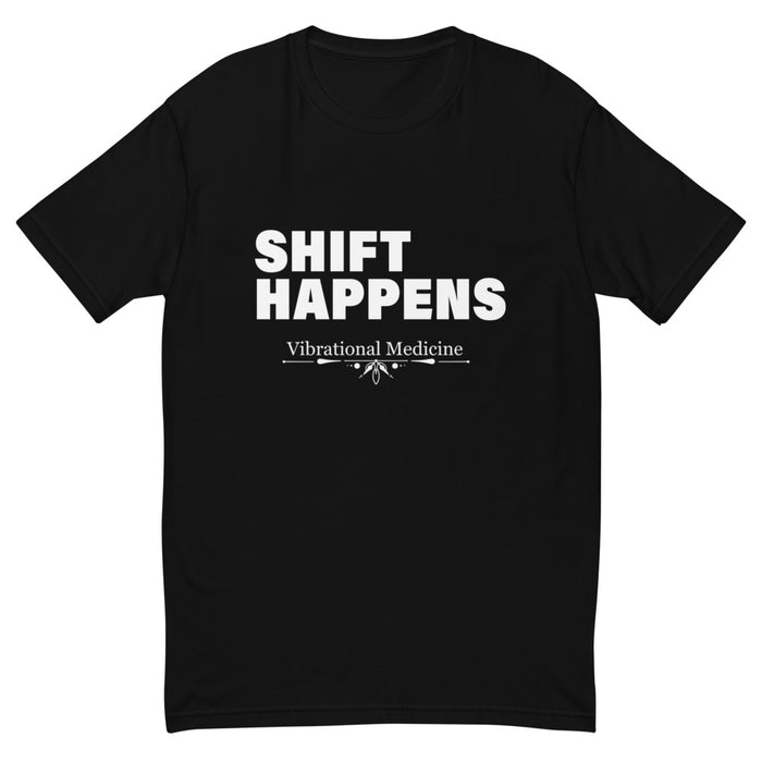 Shift Happens (Black) Short Sleeve T-shirt