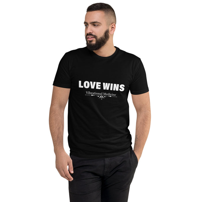 Love Wins (Black) Short Sleeve T-shirt