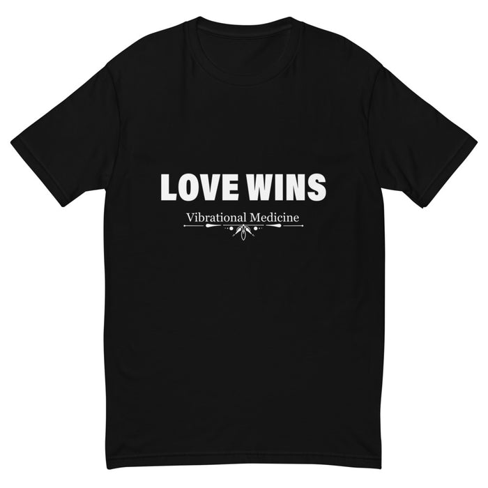 Love Wins (Black) Short Sleeve T-shirt