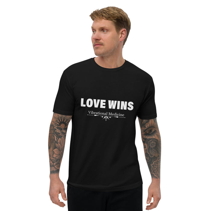 Love Wins (Black) Short Sleeve T-shirt