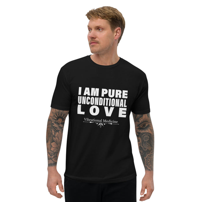 I Am Pure Unconditional Love (Black) Short Sleeve T-shirt