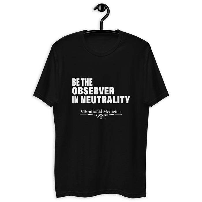 Be The Observer In Neutrality (Black) Short Sleeve T-shirt