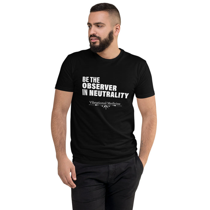 Be The Observer In Neutrality (Black) Short Sleeve T-shirt