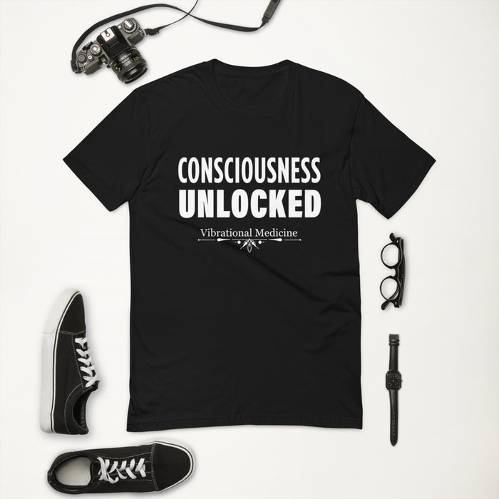 Consciousness Unlocked (Black) Short Sleeve T-shirt