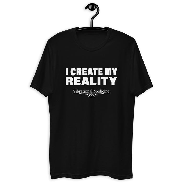 I Create My Reality (Black) Short Sleeve T-shirt