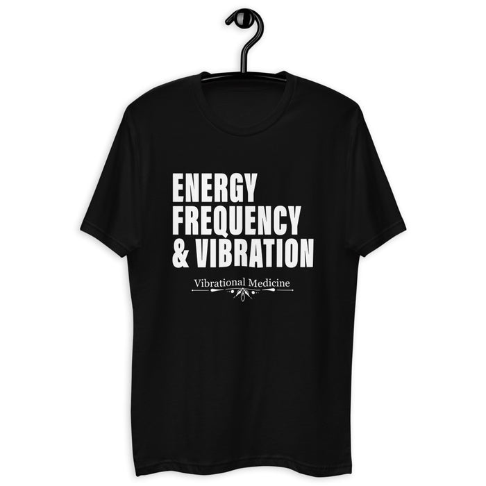 Energy, Frequency & Vibration (Black) Short Sleeve T-shirt