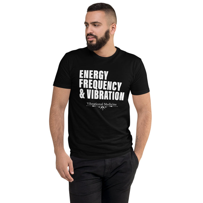 Energy, Frequency & Vibration (Black) Short Sleeve T-shirt