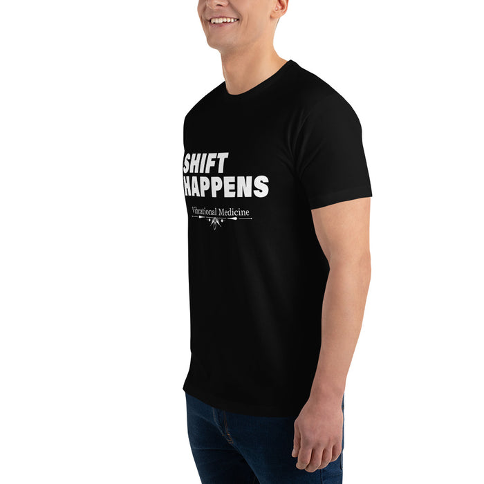 Shift Happens (Black) Short Sleeve T-shirt