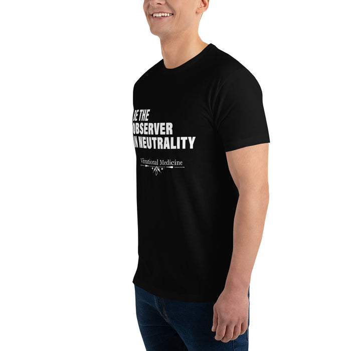 Be The Observer In Neutrality (Black) Short Sleeve T-shirt