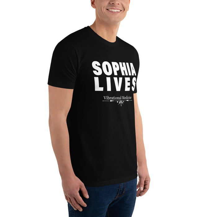 Sophia Lives (Black) Short Sleeve T-shirt