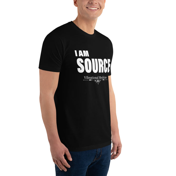 I Am Source (Black) Short Sleeve T-shirt