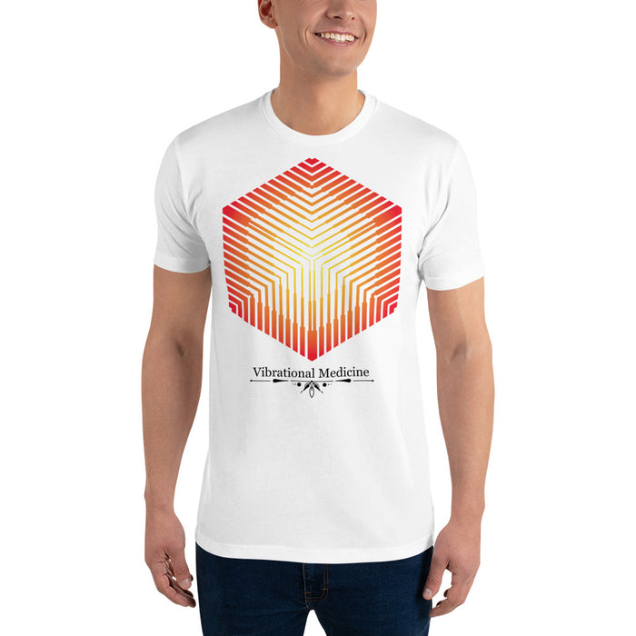 Hexacube (White) Short Sleeve T-shirt