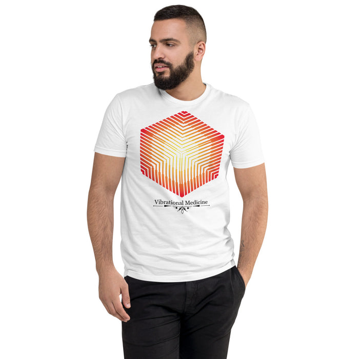 Hexacube (White) Short Sleeve T-shirt