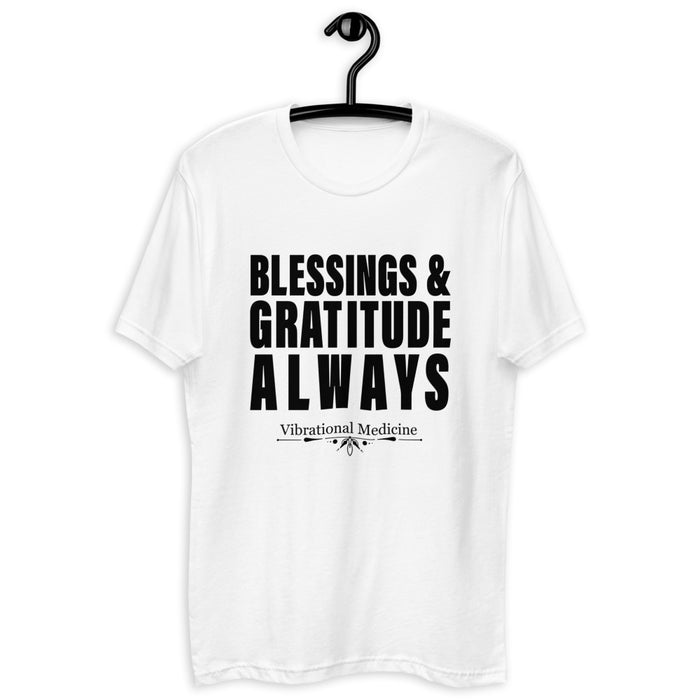 Blessings & Gratitude Always (White) Short Sleeve T-shirt