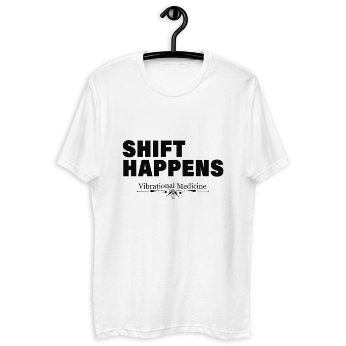 Shift Happens (White) Short Sleeve T-shirt