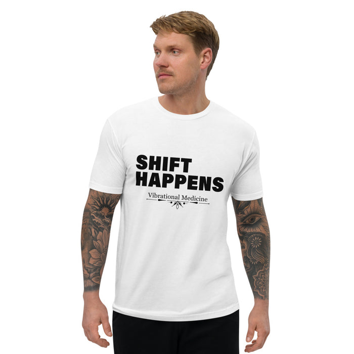 Shift Happens (White) Short Sleeve T-shirt