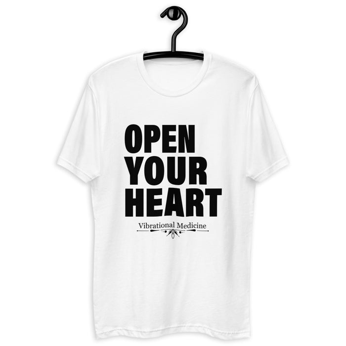 Open Your Heart (White) Short Sleeve T-shirt