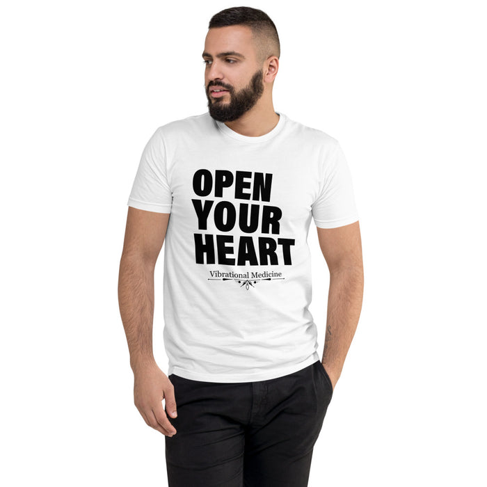 Open Your Heart (White) Short Sleeve T-shirt