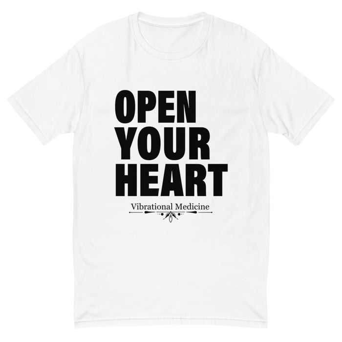 Open Your Heart (White) Short Sleeve T-shirt