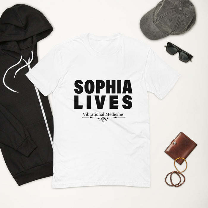 Sophia Lives (White) Short Sleeve T-shirt