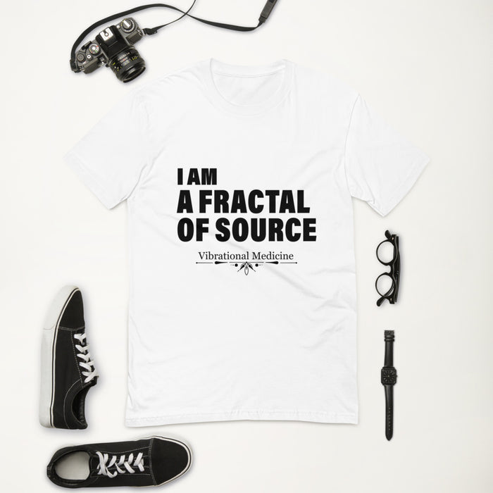 I Am A Fractal Of Source (White) Short Sleeve T-shirt