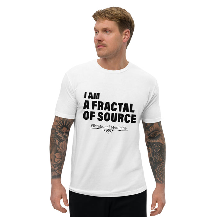 I Am A Fractal Of Source (White) Short Sleeve T-shirt