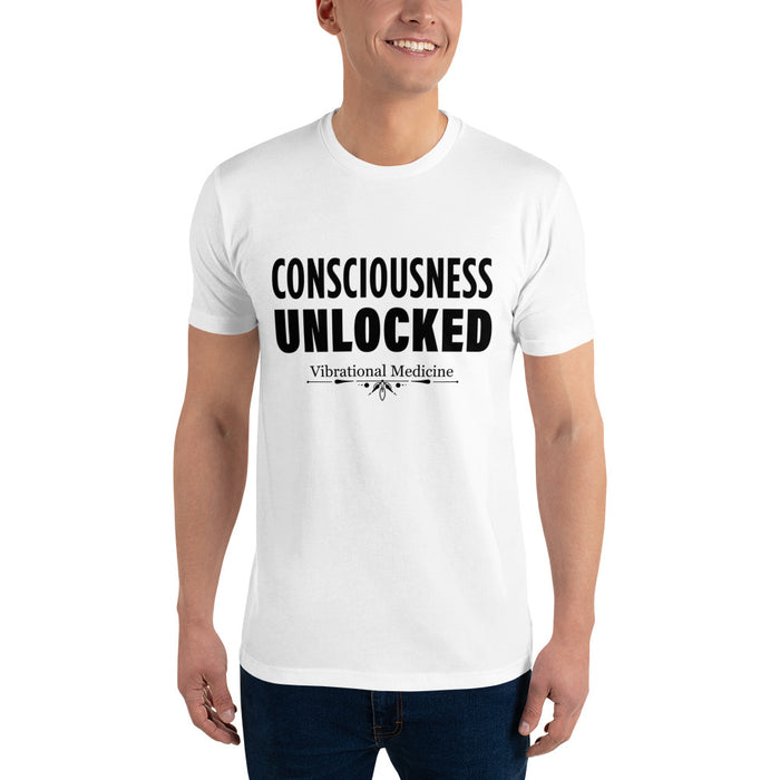 Consciousness Unlocked (White) Short Sleeve T-shirt