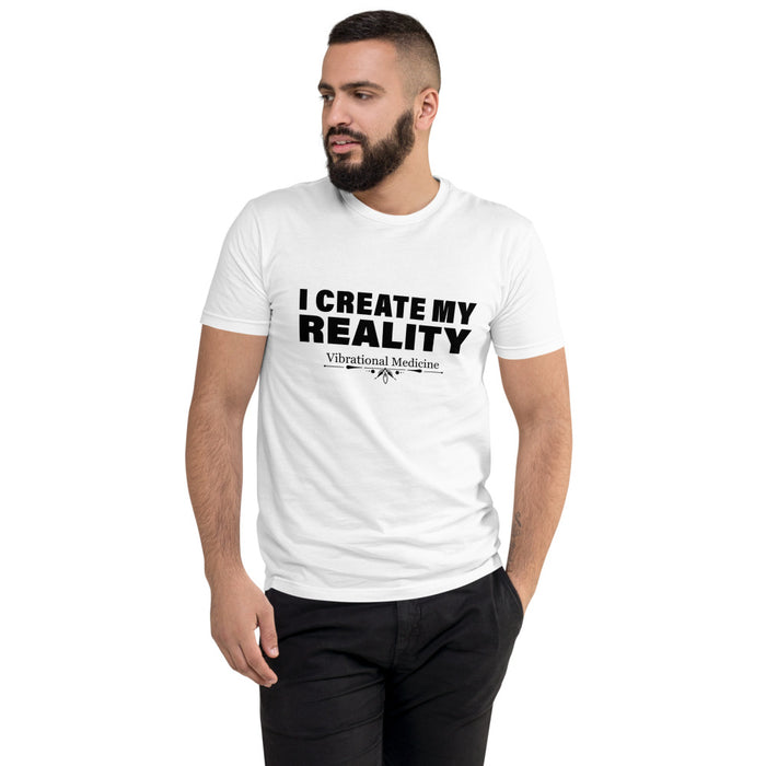 I Create My Reality (White) Short Sleeve T-shirt