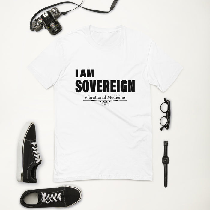 I Am Sovereign (White) Short Sleeve T-shirt