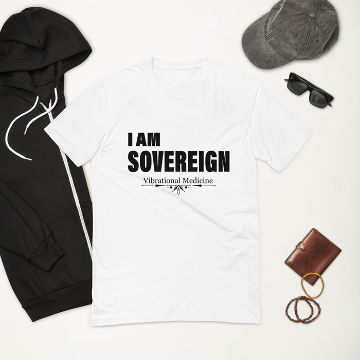 I Am Sovereign (White) Short Sleeve T-shirt