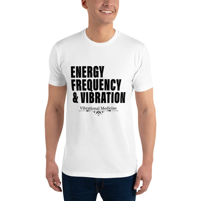 Energy, Frequency & Vibration (White) Short Sleeve T-shirt