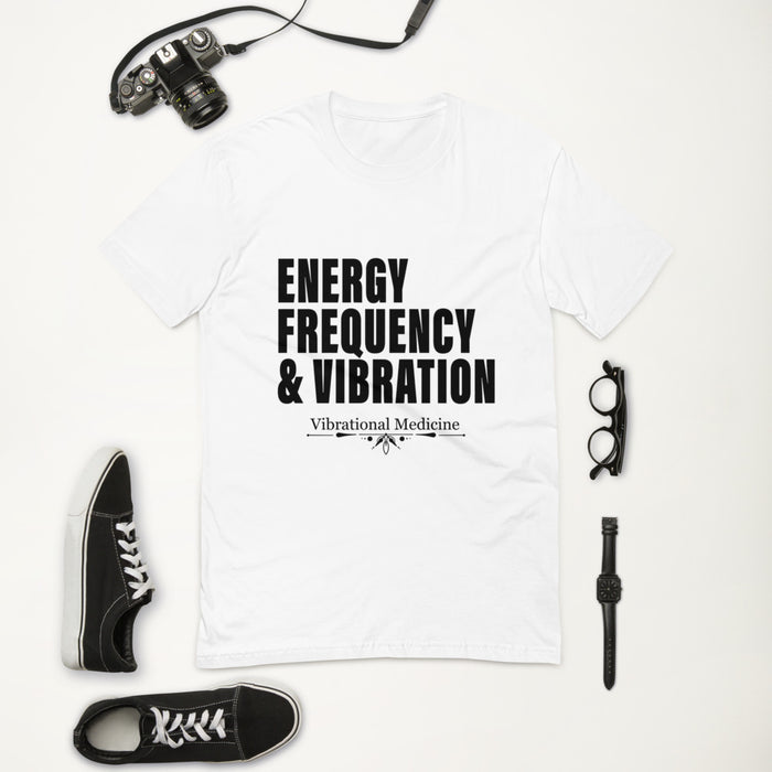 Energy, Frequency & Vibration (White) Short Sleeve T-shirt