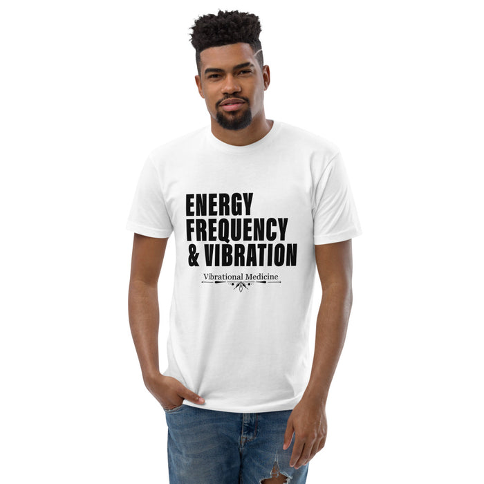 Energy, Frequency & Vibration (White) Short Sleeve T-shirt