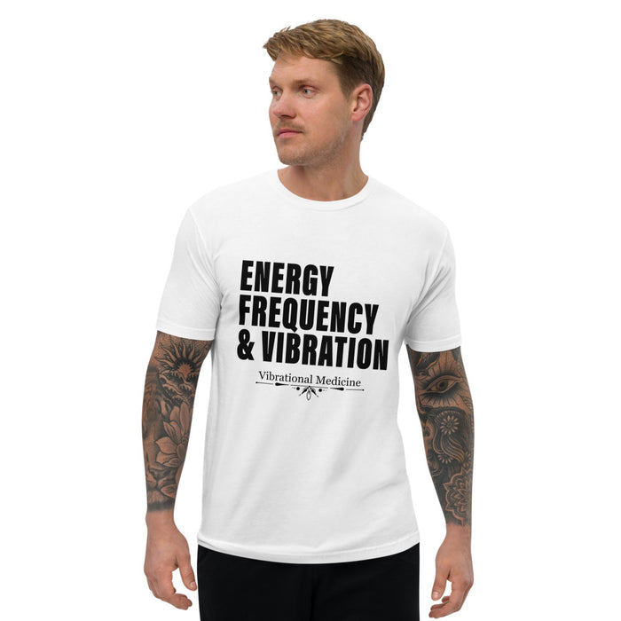 Energy, Frequency & Vibration (White) Short Sleeve T-shirt