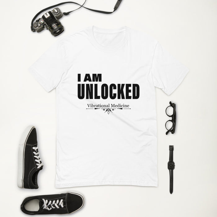 I Am Unlocked (White) Short Sleeve T-shirt