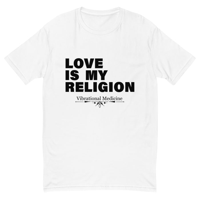 Love Is My Religion (White) Short Sleeve T-shirt