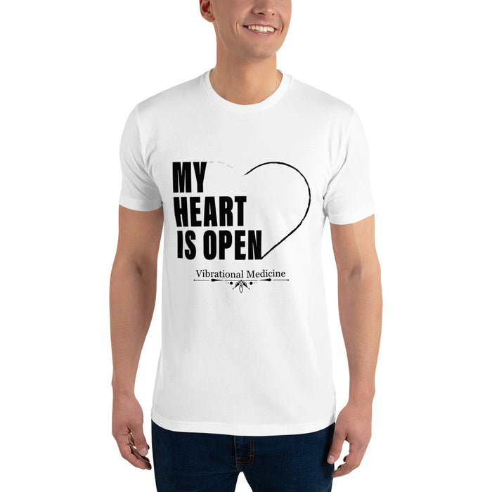 My Heart Is Open (White) Short Sleeve T-shirt