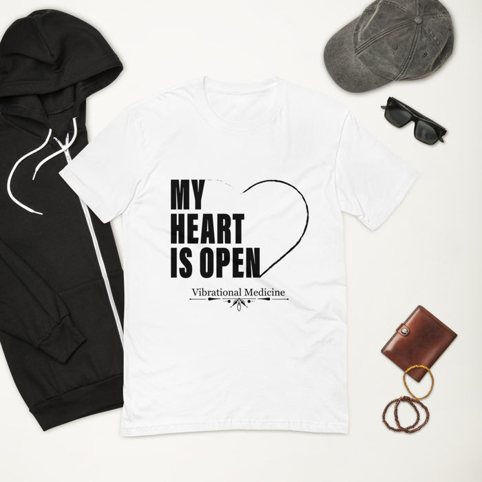 My Heart Is Open (White) Short Sleeve T-shirt