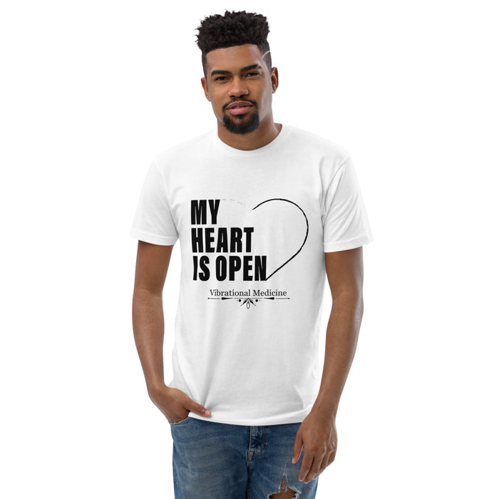 My Heart Is Open (White) Short Sleeve T-shirt