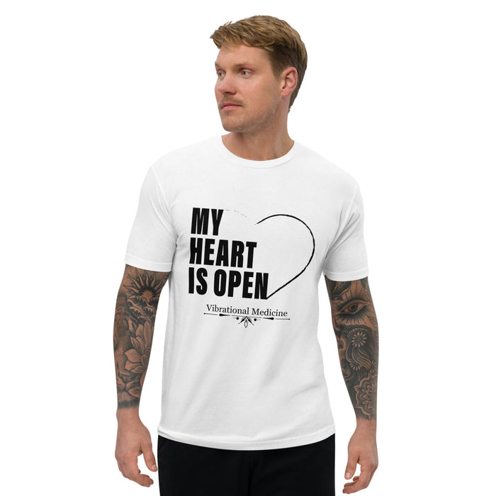 My Heart Is Open (White) Short Sleeve T-shirt