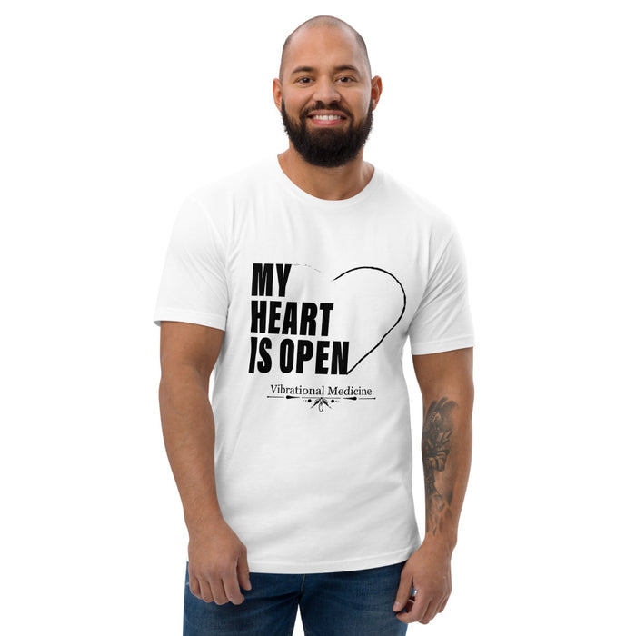 My Heart Is Open (White) Short Sleeve T-shirt