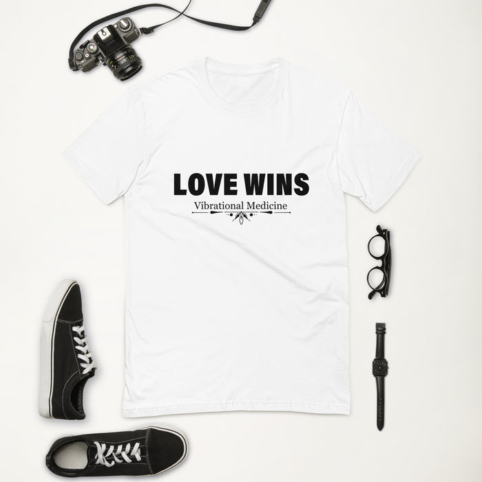 Love Wins (White) Short Sleeve T-shirt