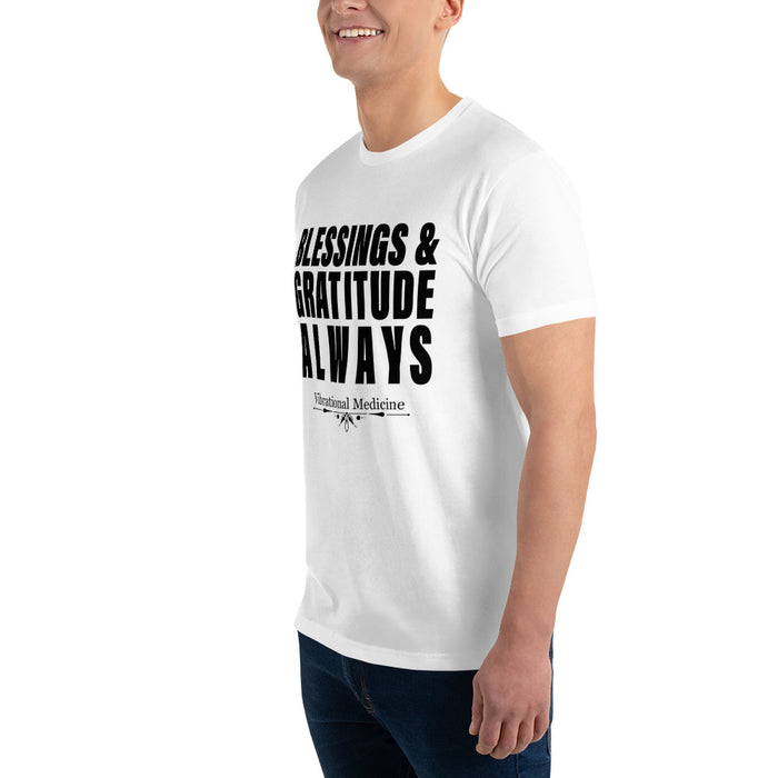 Blessings & Gratitude Always (White) Short Sleeve T-shirt